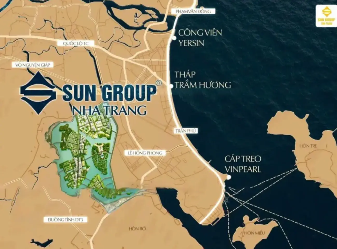 Charmora City cách trung tâm Nha Trang bao xa? Bản đồ & thời gian