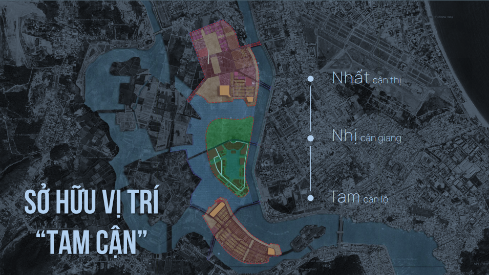 Dự án giữ trọn “tam cận” đắt giá